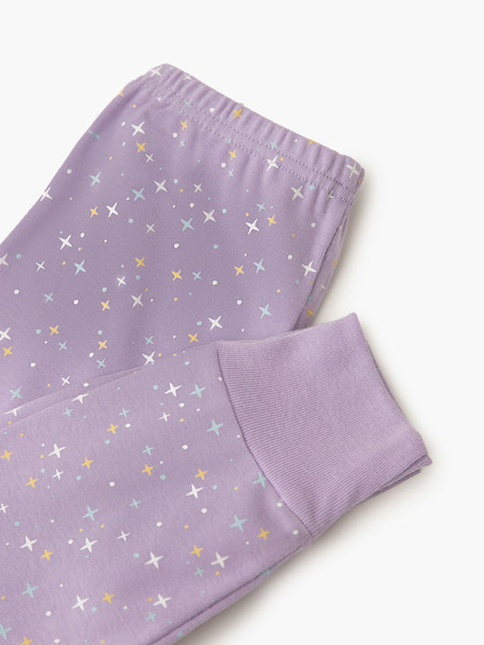 Minerva Kinder Schlafanzug Winterlich Pink Relax