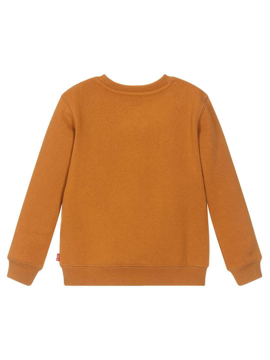 Levi's Παιδικό Φούτερ Καφέ Batwing Crewneck