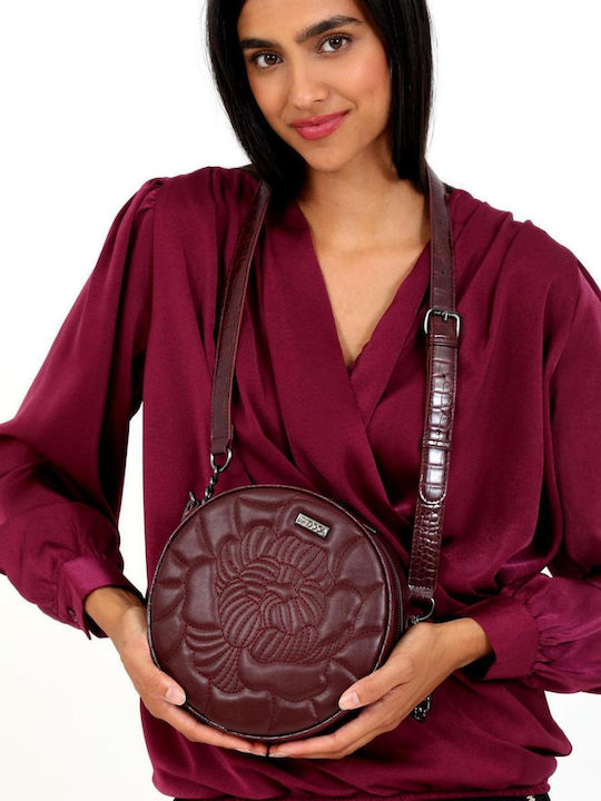 Doca Women's Bag Crossbody Burgundy