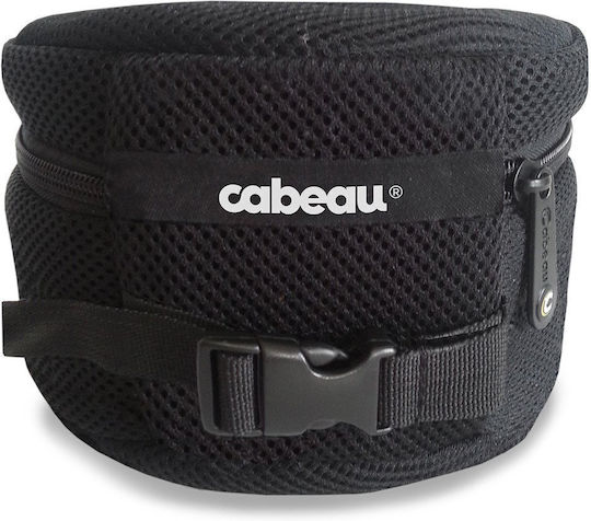 Cabeau Evo Cool Memory Foam Travel Set Pillow and Earplugs with Carrying Case Purple