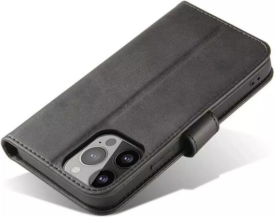 Hurtel Magnet Wallet Δερματίνης Μαύρο (Realme 11 Pro / 11 Pro+)