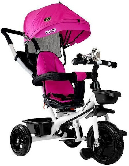 Lean Toys Sport με Χειρολαβή Γονέα Ροζ