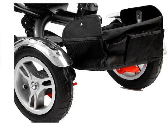 Lean Toys Спортно Превозно Средство с Ръкохватка за Родител за 3+ Години Червено