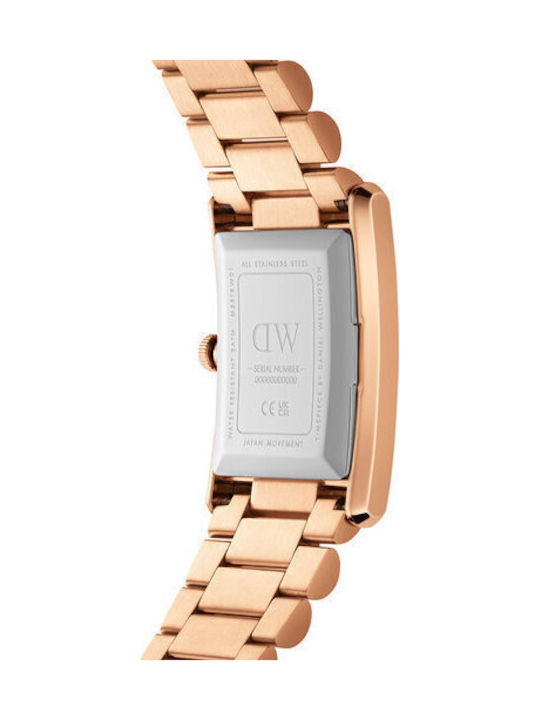 Daniel Wellington Women's Watch with Gold Metal Bracelet