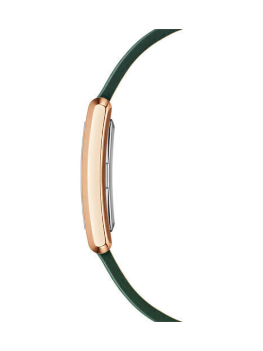 Daniel Wellington Emerald Γυναικείο Ρολόι 22mm Μπαταρίας με Πράσινο Δερμάτινο Λουράκι