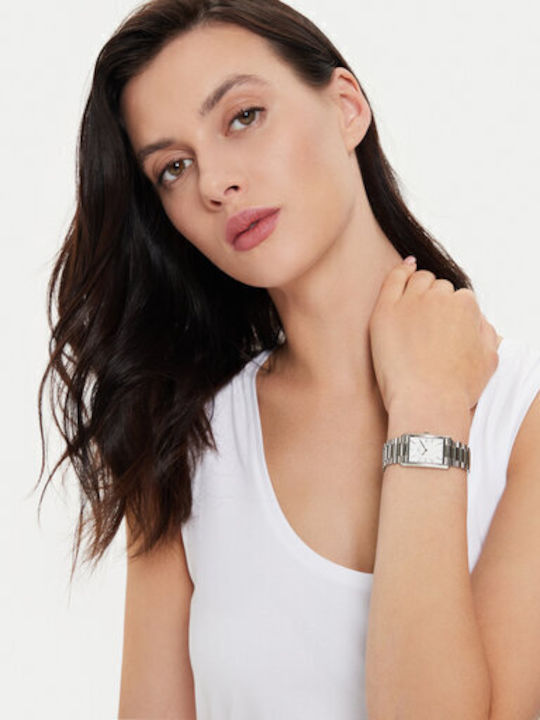 Daniel Wellington Women's Watch with Silver Metal Bracelet