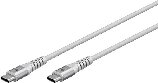Goobay USB 2.0 Cable USB-C Male - USB-C 60W White 2m