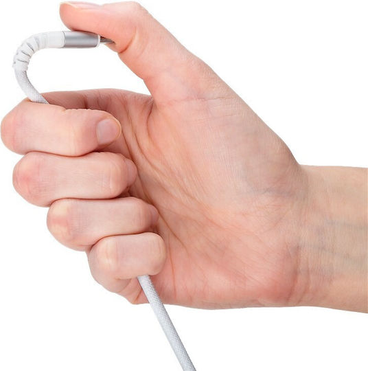 Goobay USB 2.0 Kabel USB-C männlich - USB-C 60W Weiß 1m (70193)