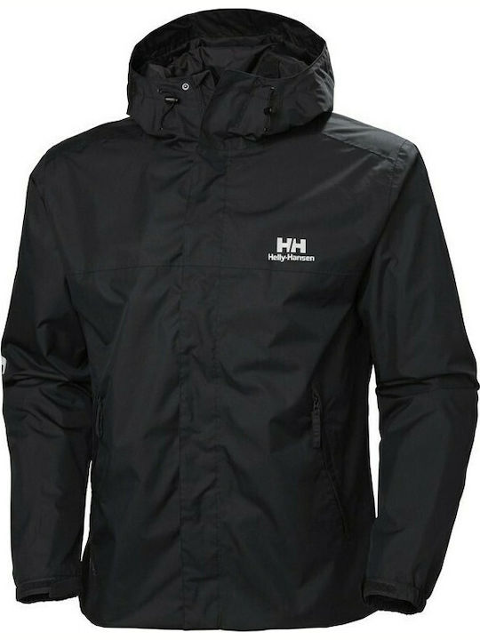 YU Ervik Winter Jacke Wasserdicht Schwarz