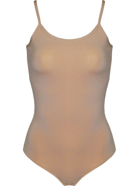 Women's Underwear Bodysuit Beige