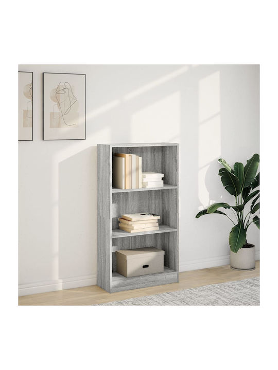 Bookcase Grey Sonoma 60x24x109cm