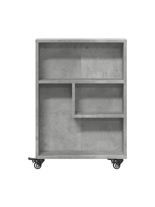 Bibliothek Grau 48x13x68cm