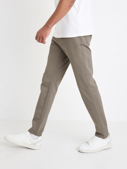 Celio Men's Trousers Taupe