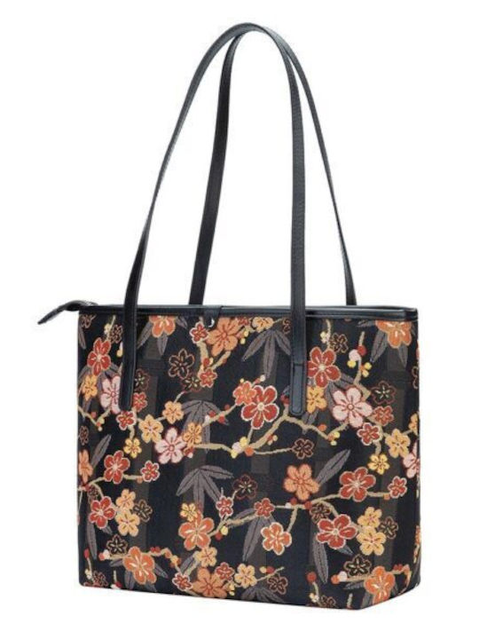 Signare Ume Sakura Women's Bag Tote Hand Multicolour