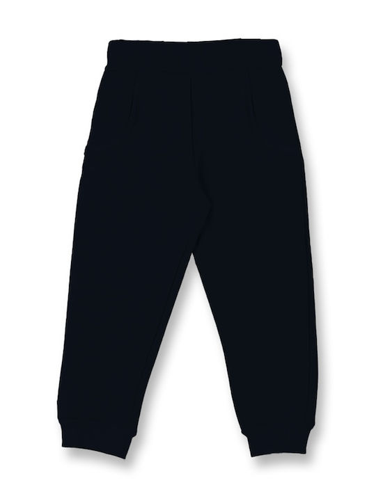 Nek Kids Wear Copilăresc Set de pantaloni de trening Pistachio-Dark Blue