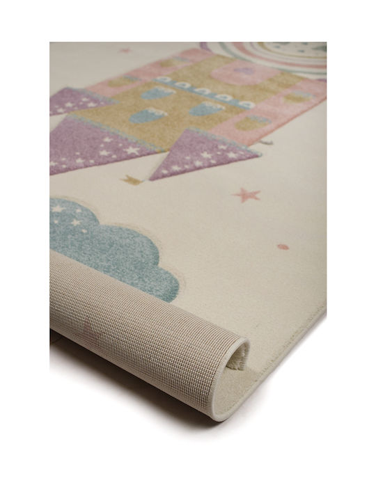 Viokarpet Kids Rug Ecru 140x200cm