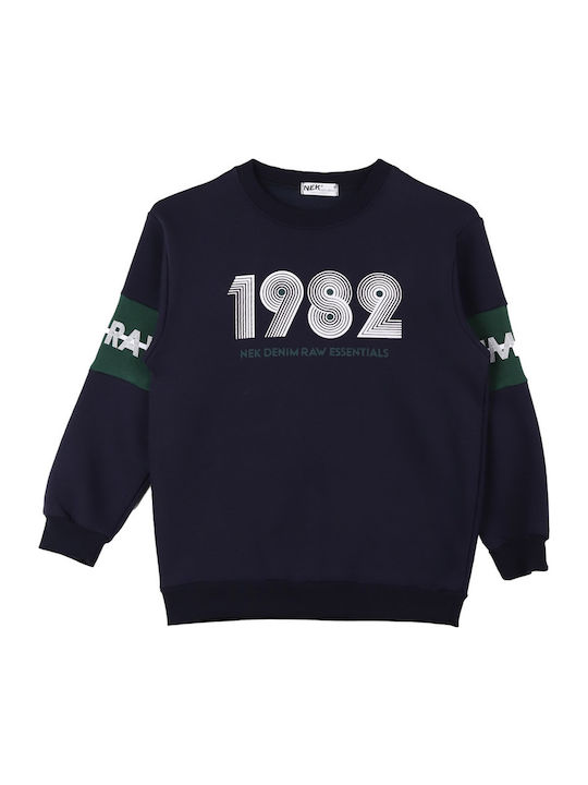 Kids Sweatpants Set Dark Blue-Cypress 2pcs