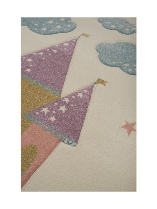 Viokarpet Kids Rug Ecru 140x200cm