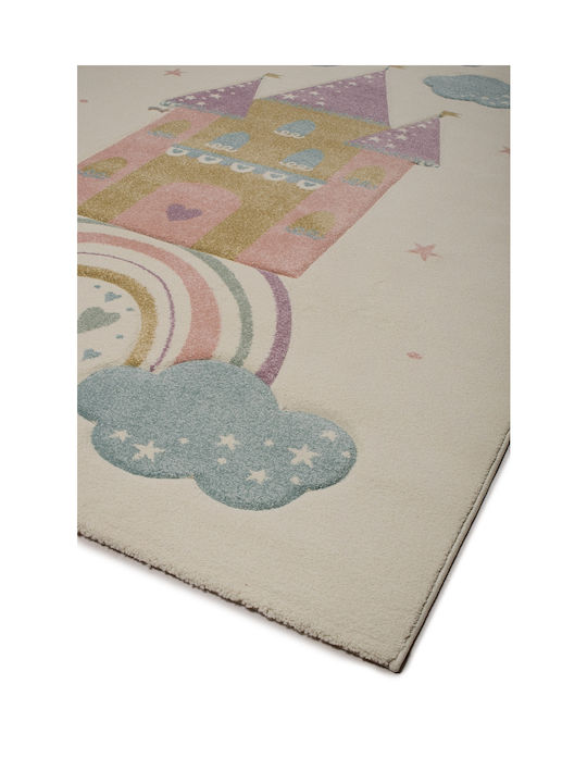 Viokarpet Kids Rug Ecru 140x200cm