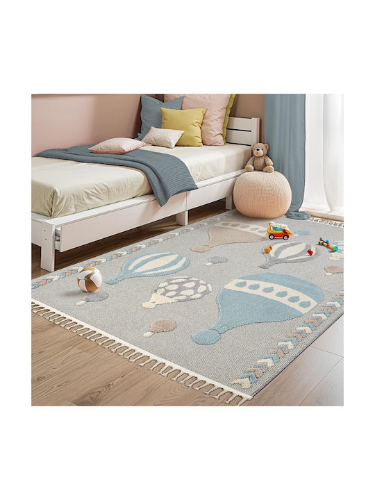 Newplan Παιδικό Χαλί Γκρι 125x185cm