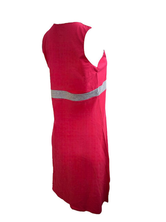 Bodymove Summer Midi Dress Fuchsia