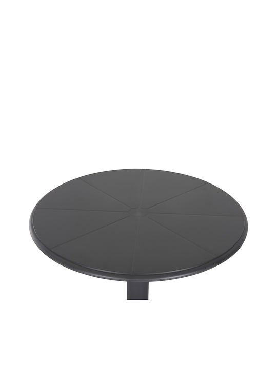 Terrin Outdoor Bar Free Standing Polypropylene Table Natural 60x60x106cm