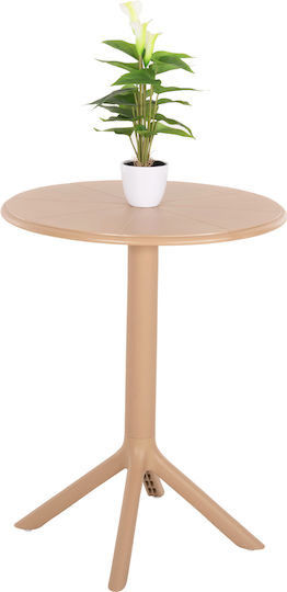 Masă Catering Pentru Spații Exterioare Mici Din Polipropilenă Pliabilă Terrin Căpșună 61x61x77cm