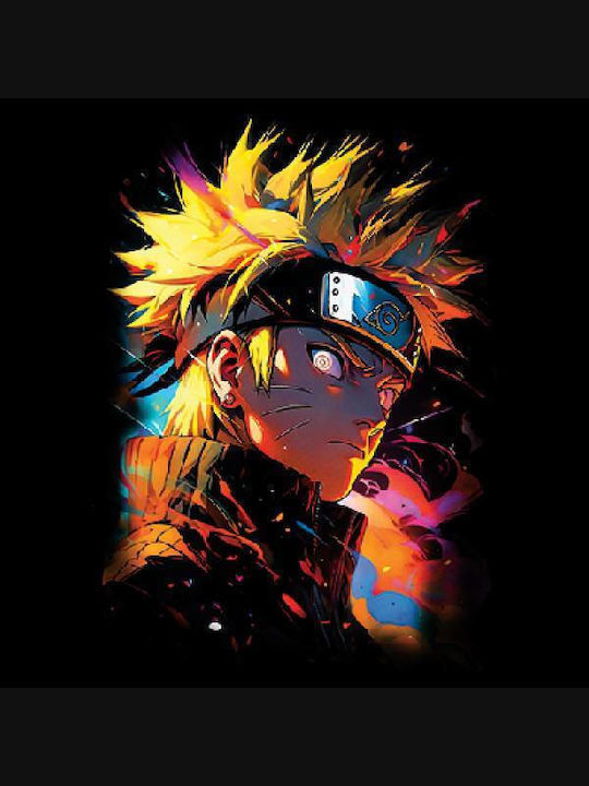 Adult Sweatshirt Big Print Takeposition Anime Naruto Black 336-1410