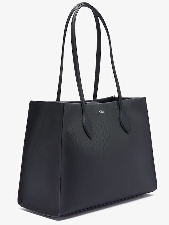 Geantă de damă Shopper De umăr Neagră