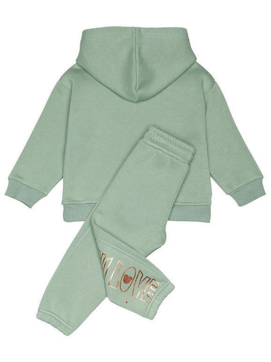 Sprint Kids Sweatpants Set Mint