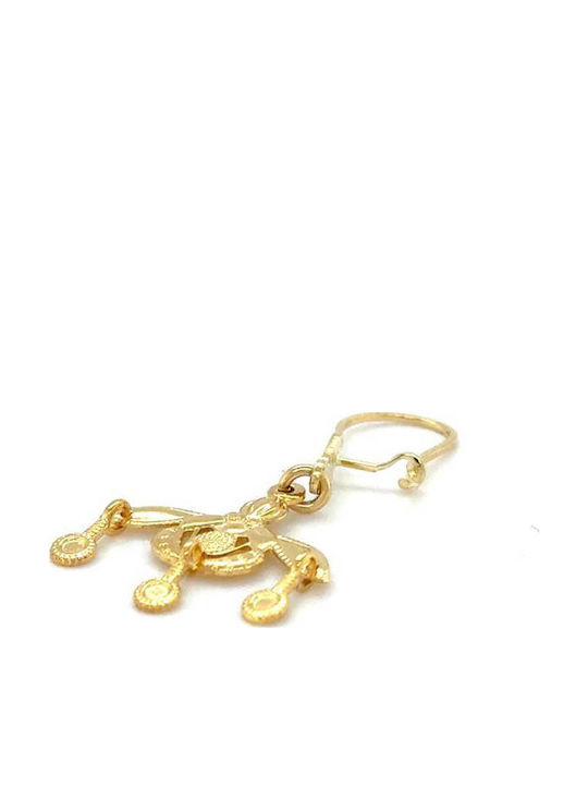 Drandakis Обици от Злато 14K