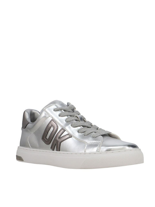 DKNY Damen Sneakers Silber