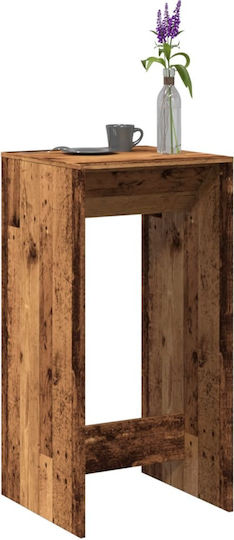 Table Bar Wooden Coffee 51x50x103.5cm