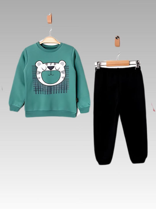 Moyes Kids Sweatpants Set Green