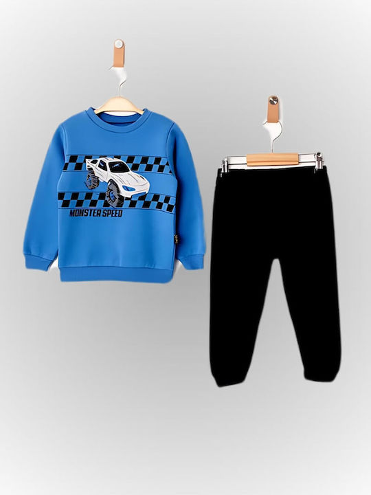 Moyes Kids Sweatpants Set Blue