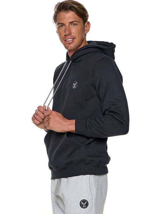 Sweatshirt with Hood Blue