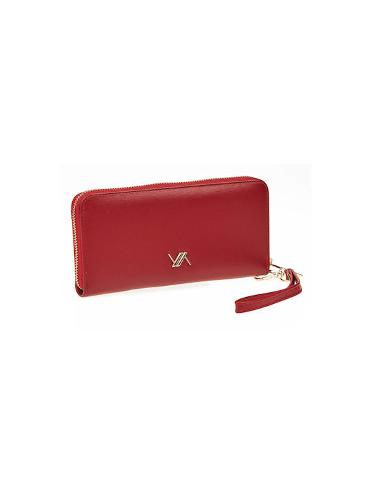 Verde Large Women's Wallet Burgundy