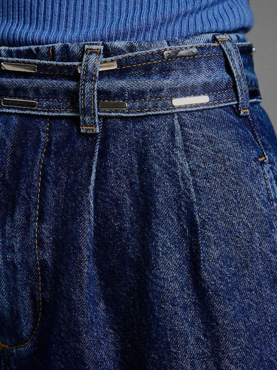 Regina Women's Jean Trousers in Regular Fit Blue Denim