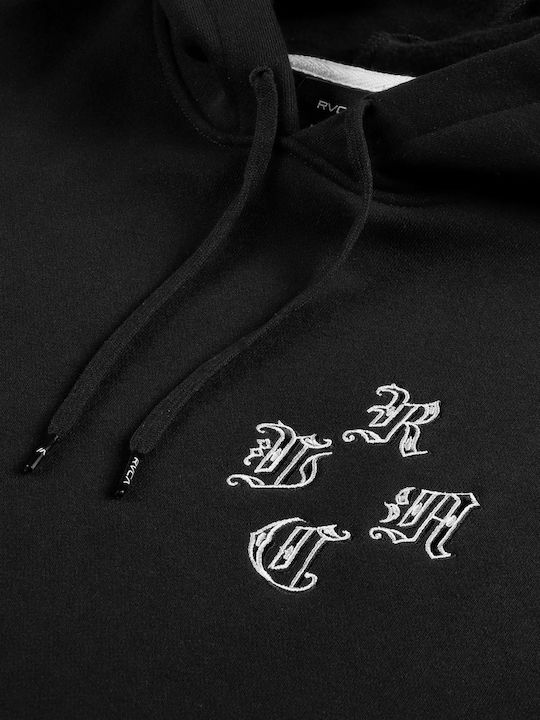 Sweatshirt mit Kapuze Schwarz