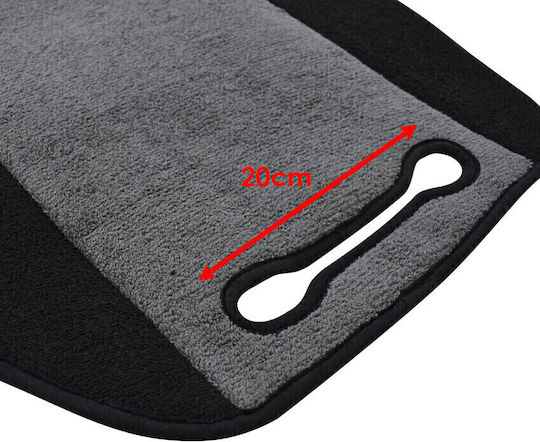 Car Seat Back 2pcs Towel Blue / Blue