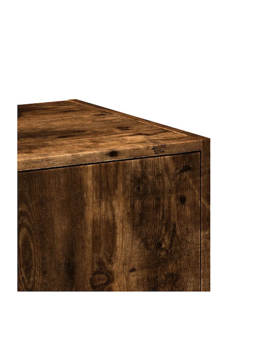 Bodenstehender Schrank Coffee 30x41x174.5cm