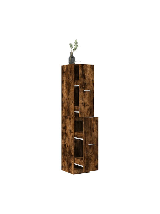 Bodenstehender Schrank Coffee 30x41x174.5cm