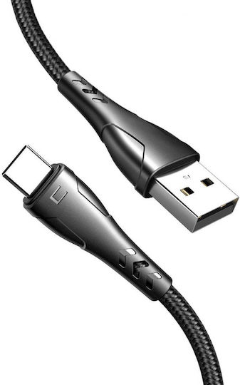 Xmart Редовна USB 2.0 Кабел USB-C мъжки - USB-A мъжки Черен 1.2м
