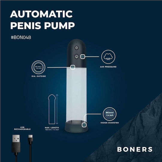 Αυτόματη Αντλία Πέους Αυνανιστήρι Automatic Penis Pump No.1 Masturbator
