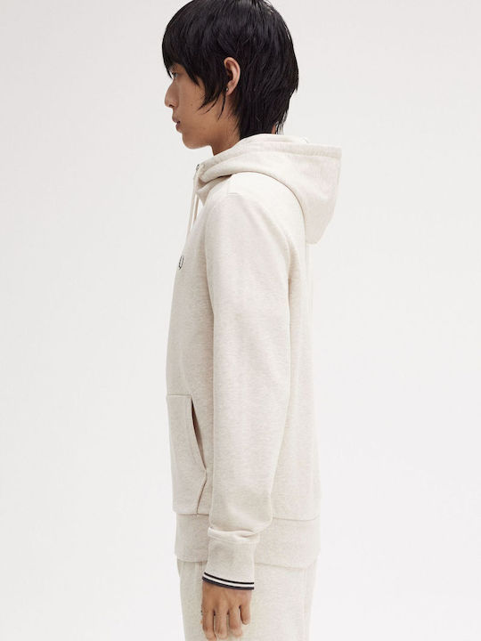 Sweatshirt with Hood Porridge Marl
