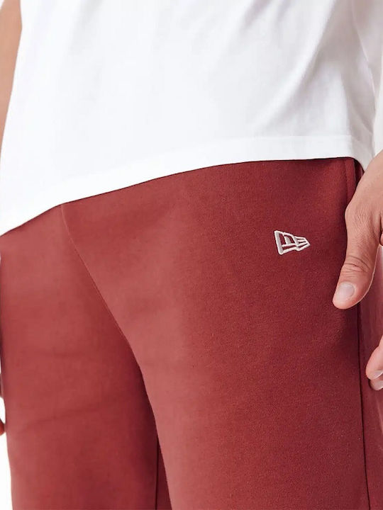 New Era Men's Sweatpants Burgundy