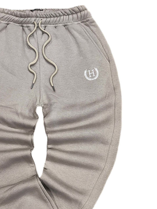 Henry Clothing Jogger Παντελόνι Γκρι Μπεζ