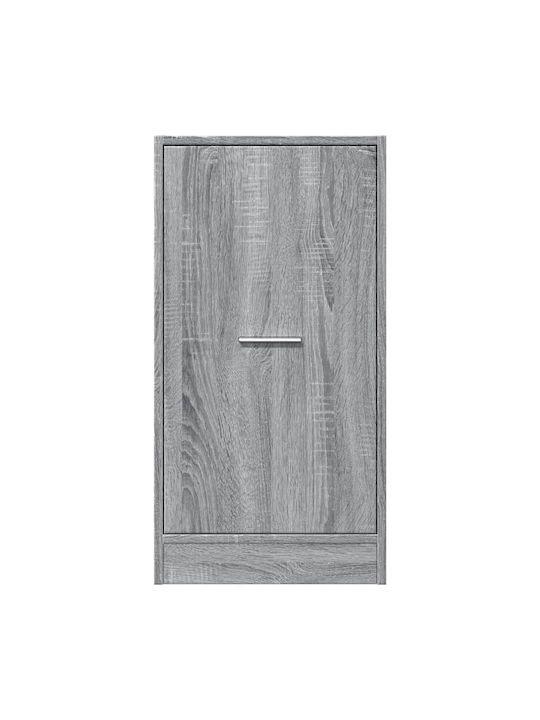 Vidaxl General Purpose Drawer Unit Grey Sonoma 40x41x77.5cm Engineered Wood 1 Piece Grey