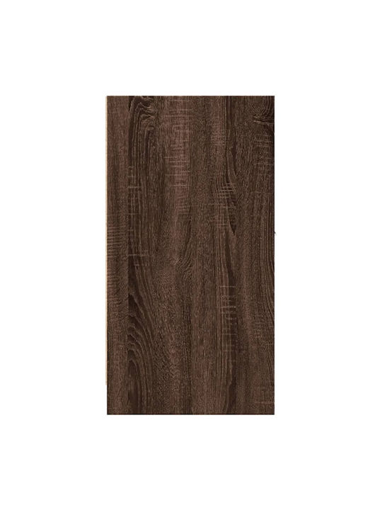 Vidaxl General Purpose Drawer Unit Brown Oak 40x41x77.5cm Engineered Wood 1 Piece Brown