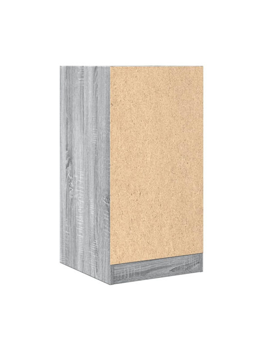 Vidaxl General Purpose Drawer Unit Grey Sonoma 40x41x77.5cm Engineered Wood 1 Piece Grey